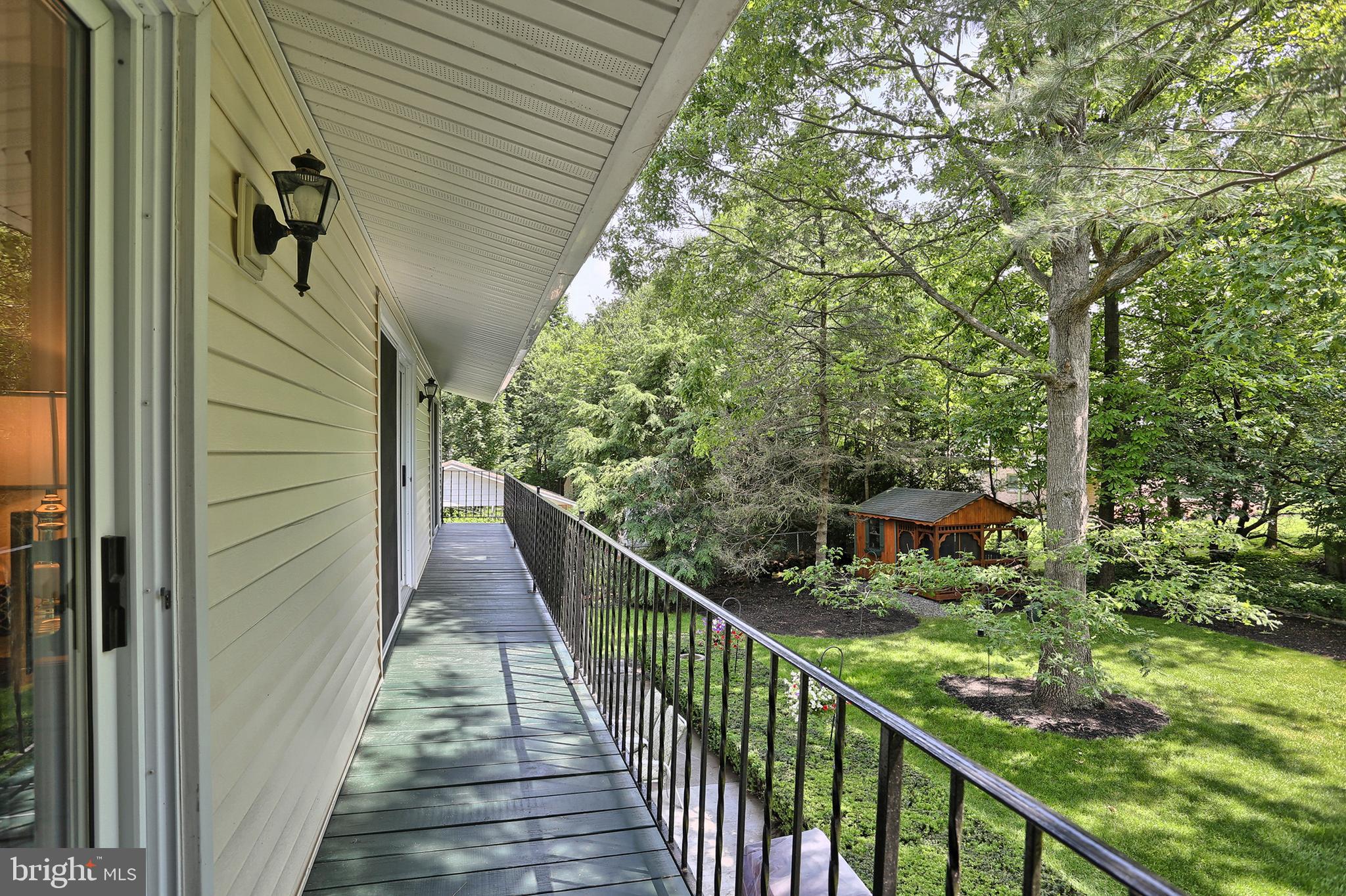 2 Pennwood Road Lebanon, PA 17042 - Photo 25 of 44 Full 2nd floor balcony accessed by 3 bedrooms