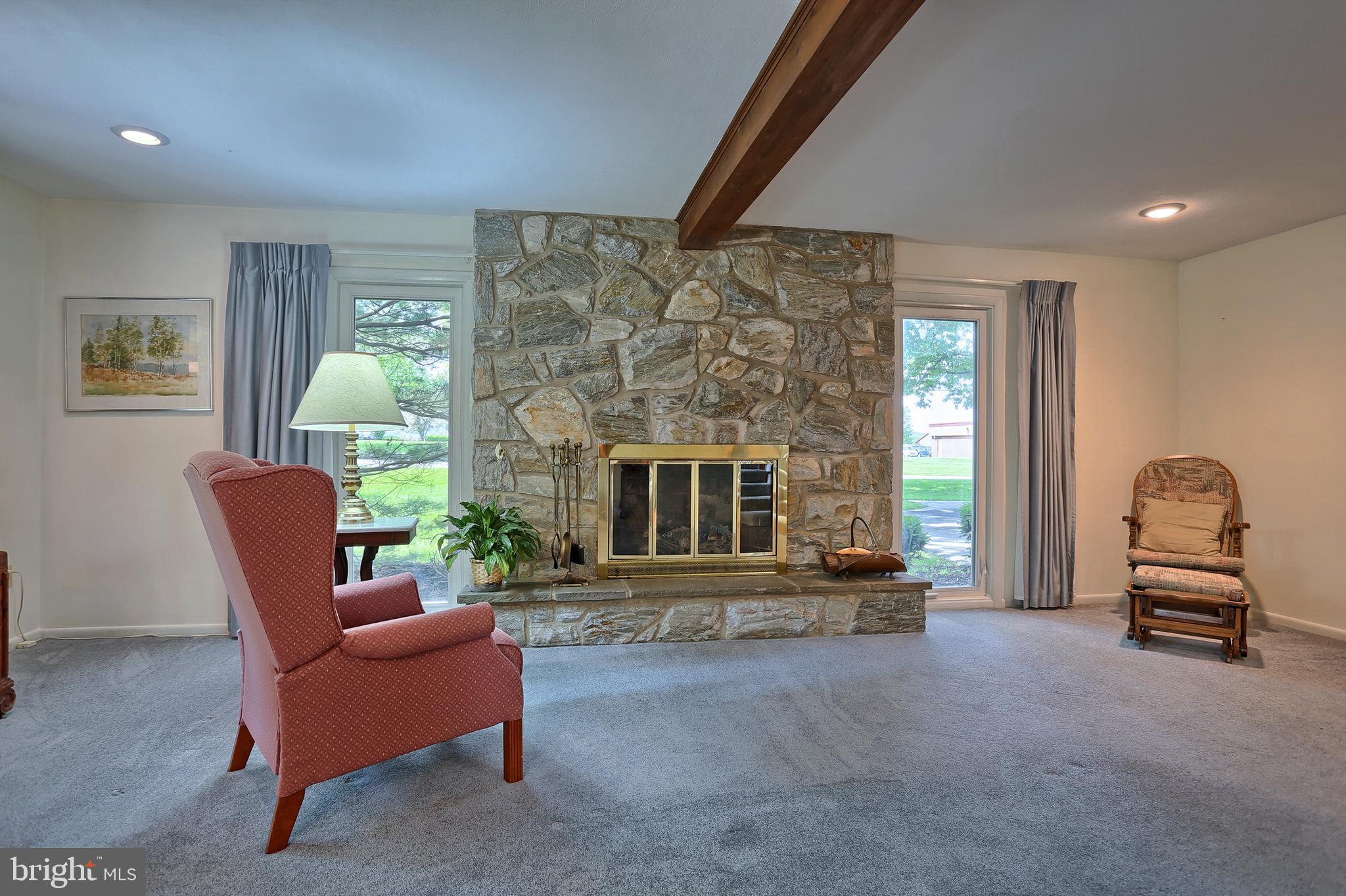 2 Pennwood Road Lebanon, PA 17042 - Photo 6 of 44 Solid floor to ceiling wood or gas fireplace