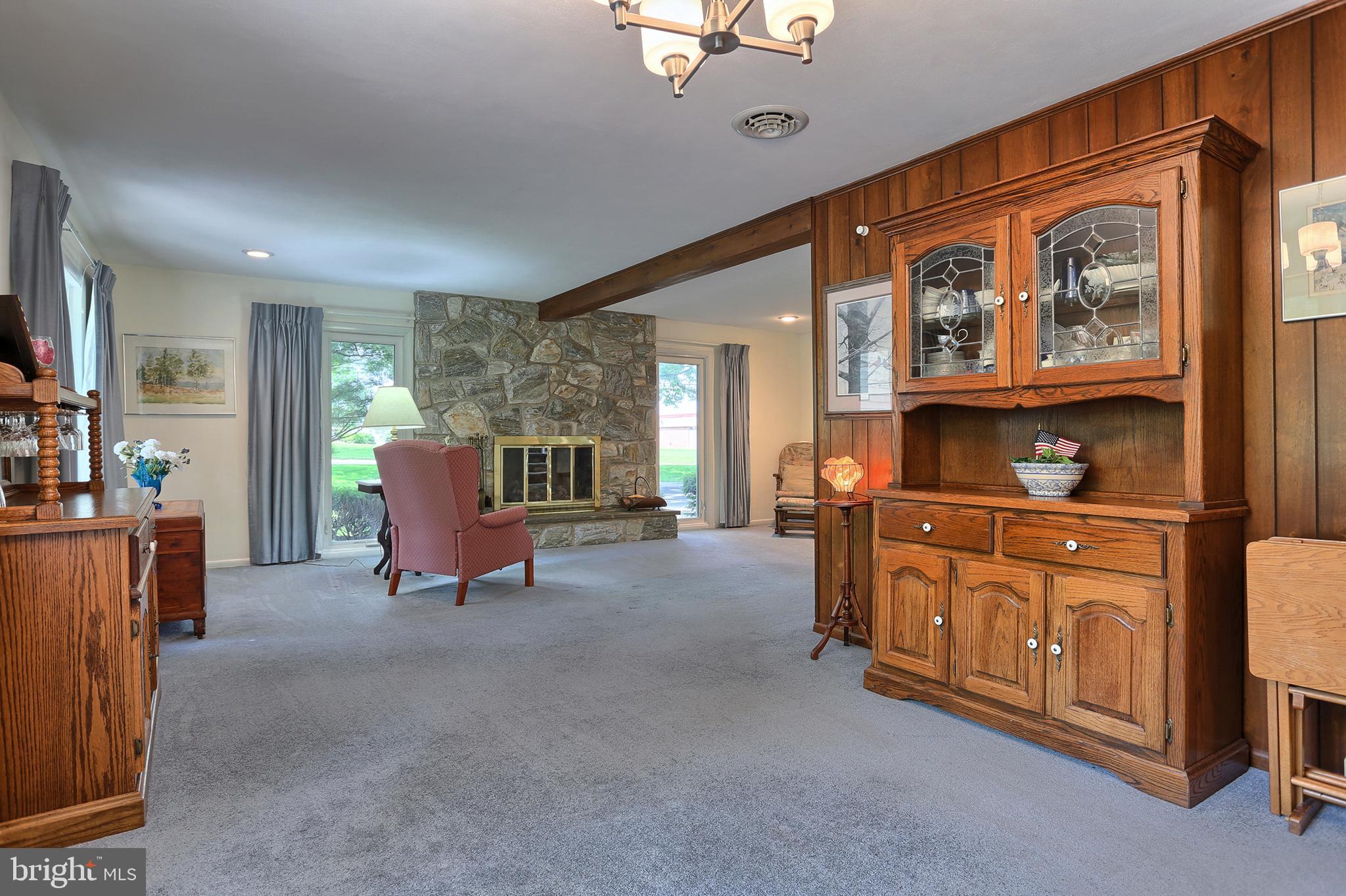 2 Pennwood Road Lebanon, PA 17042 - Photo 8 of 44 Fireplace focal point during family gatherings