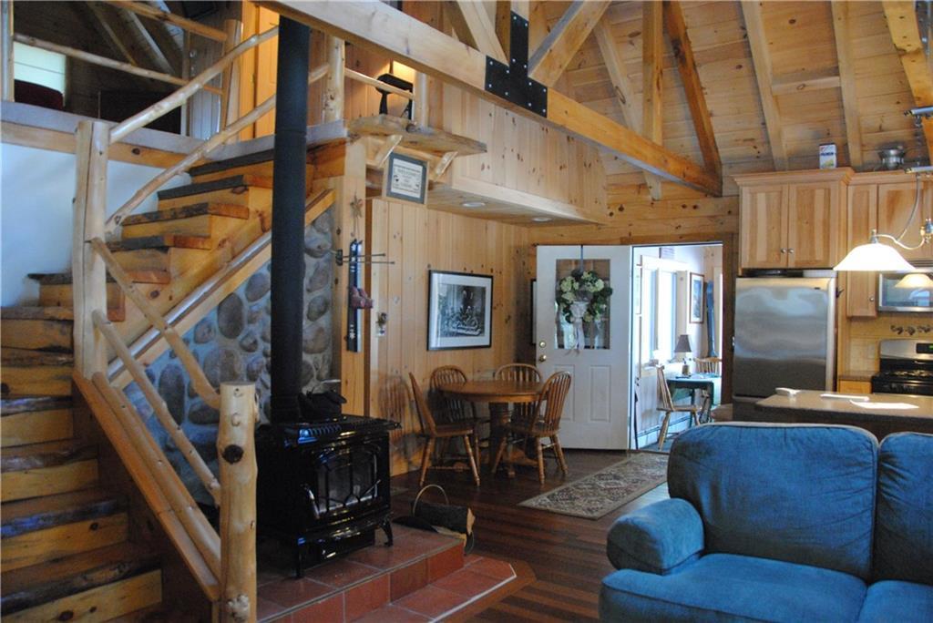 74 Blanchard Avenue Stratton, ME 04982 - Photo 10 of 35 View of the stairs heading to the...