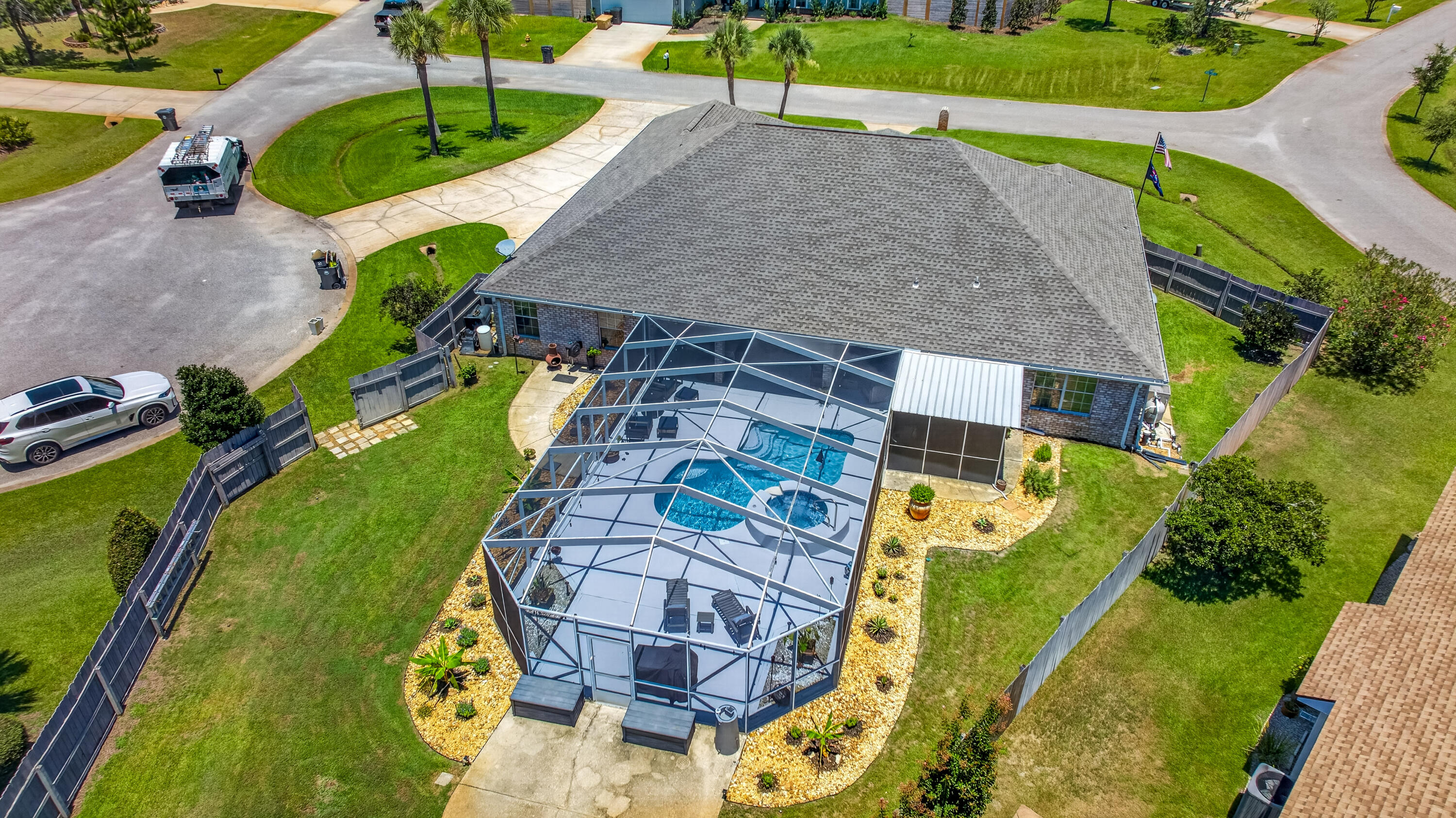 19 Wind Spray Court Santa Rosa Beach, FL 32459 - Photo 25 of 68 aerial of back yard
