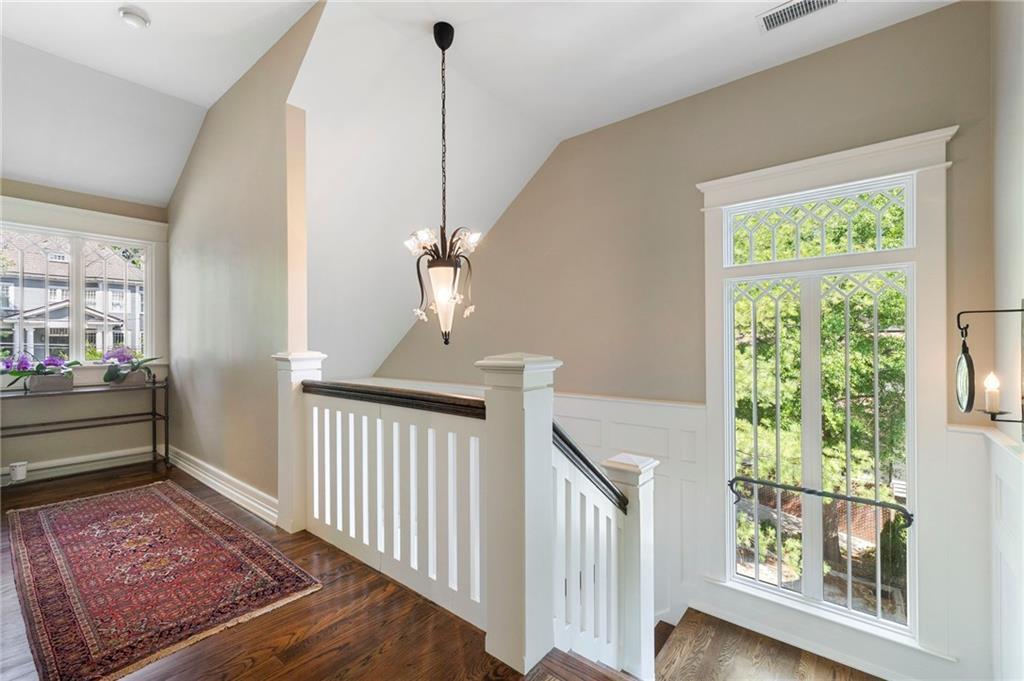 2519 Forrest Way Northeast Atlanta, GA 30305 - Photo 20 of 36 a view of entryway and hall with wooden floor