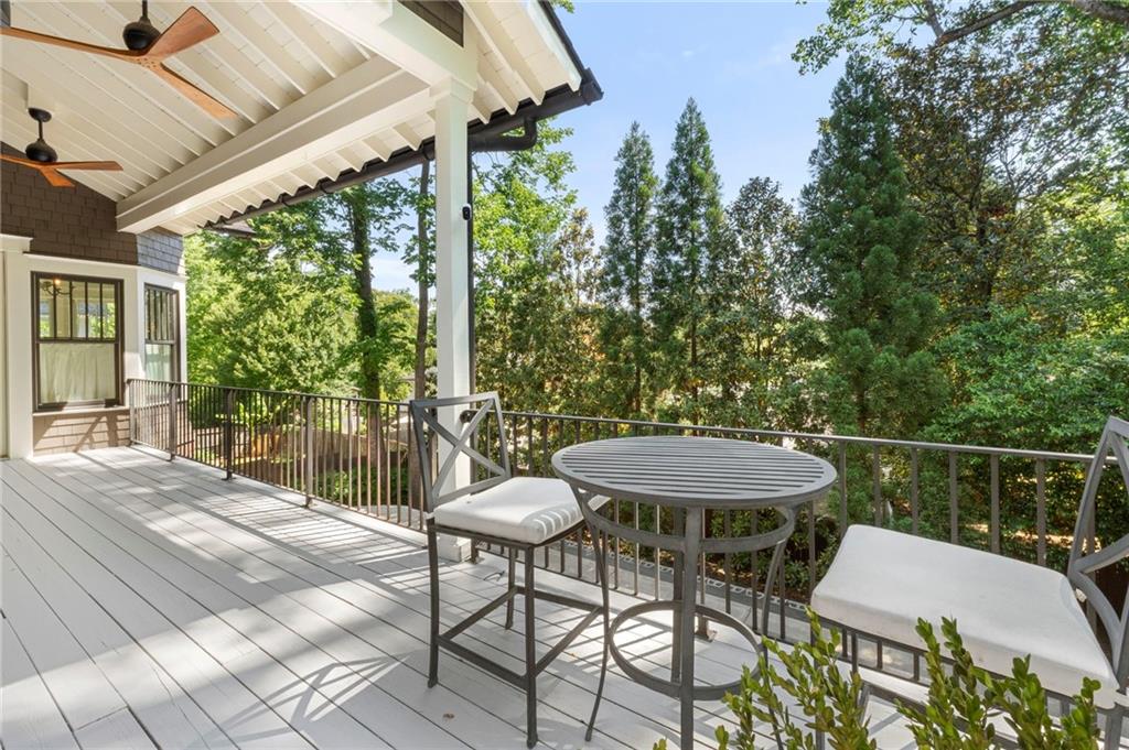 2519 Forrest Way Northeast Atlanta, GA 30305 - Photo 34 of 36 a view of a patio with a table chairs and a patio