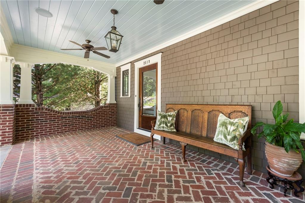 2519 Forrest Way Northeast Atlanta, GA 30305 - Photo 4 of 36 a view of a porch with wooden floor and a rug