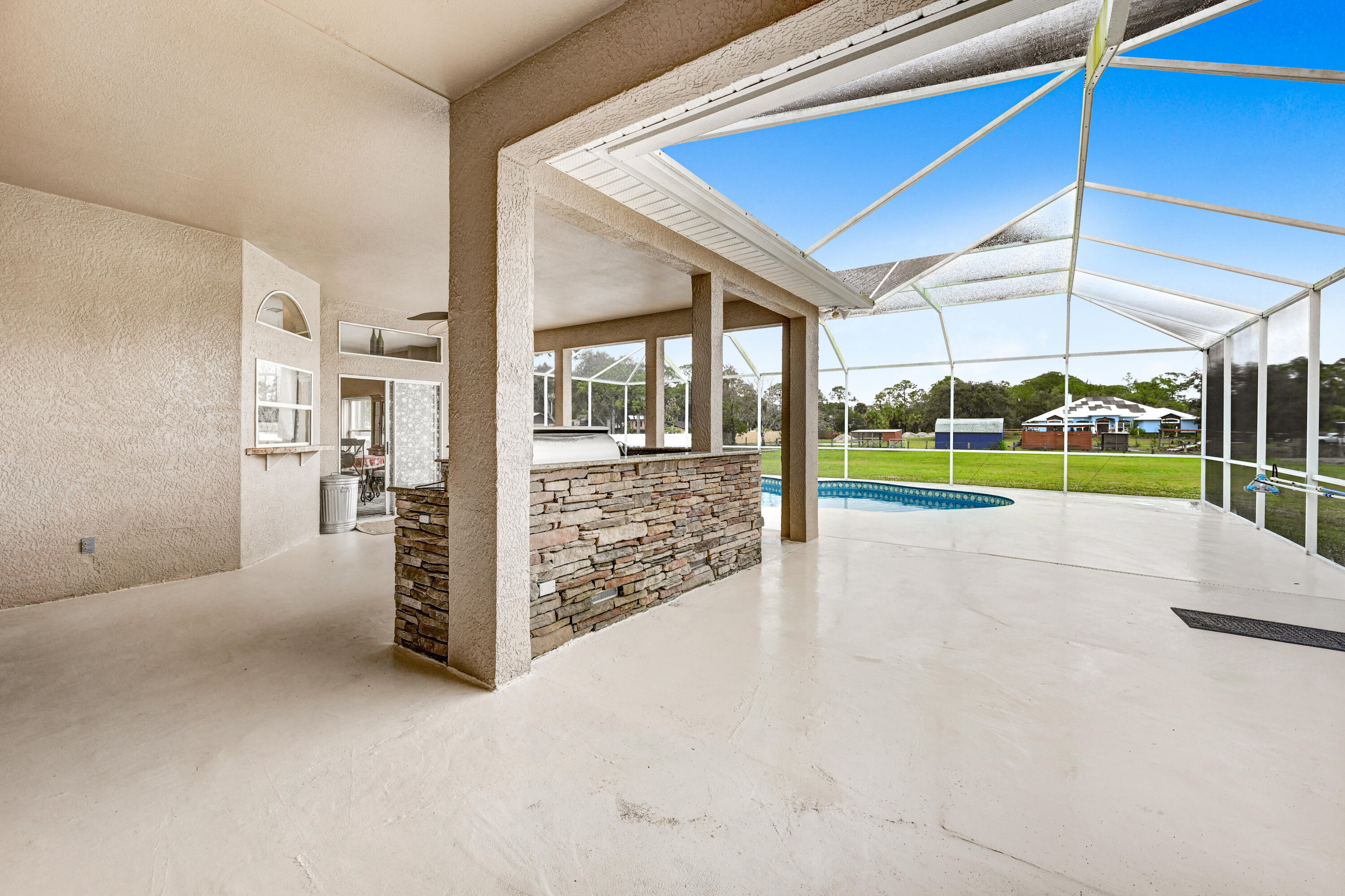 4600 James Road Cocoa, FL 32926 - Photo 33 of 56 a view of a porch with a yard