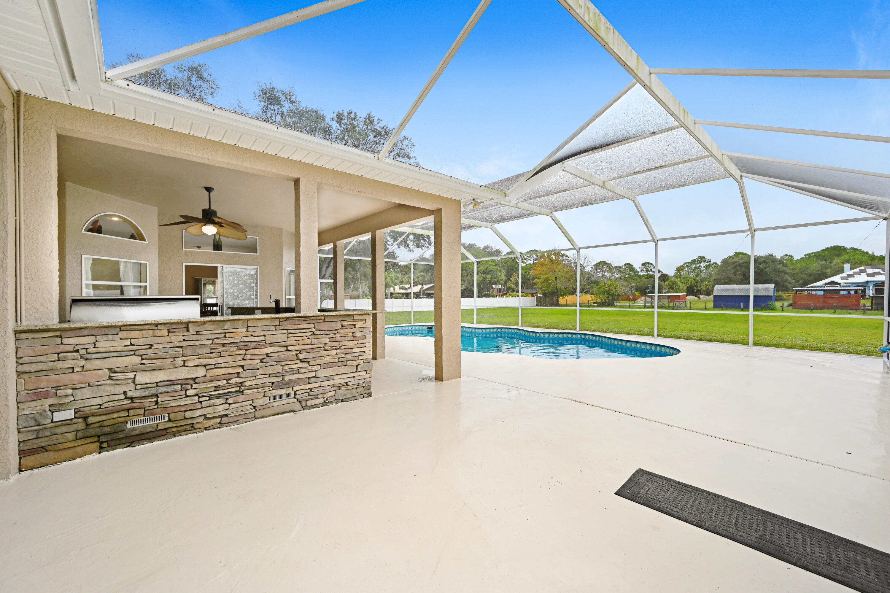 4600 James Road Cocoa, FL 32926 - Photo 39 of 56 a view of an entryway with a garden