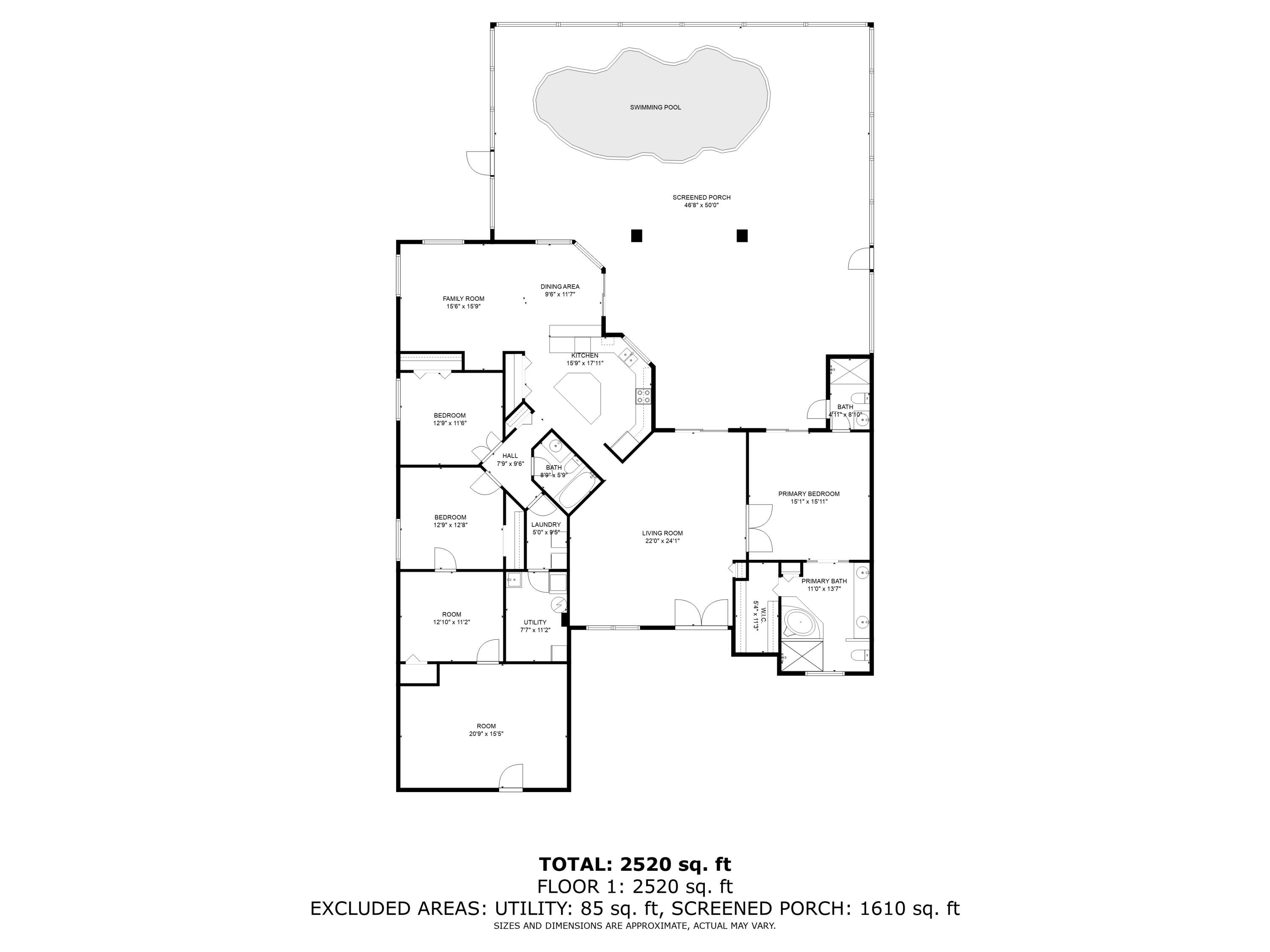 4600 James Road Cocoa, FL 32926 - Photo 56 of 56 a picture of a room