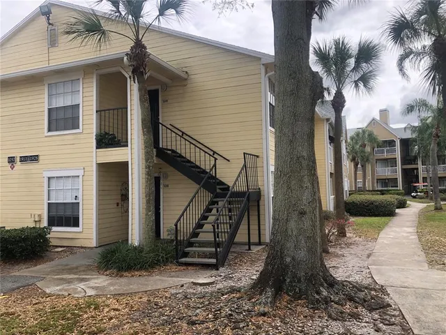 a view of a house with a patio