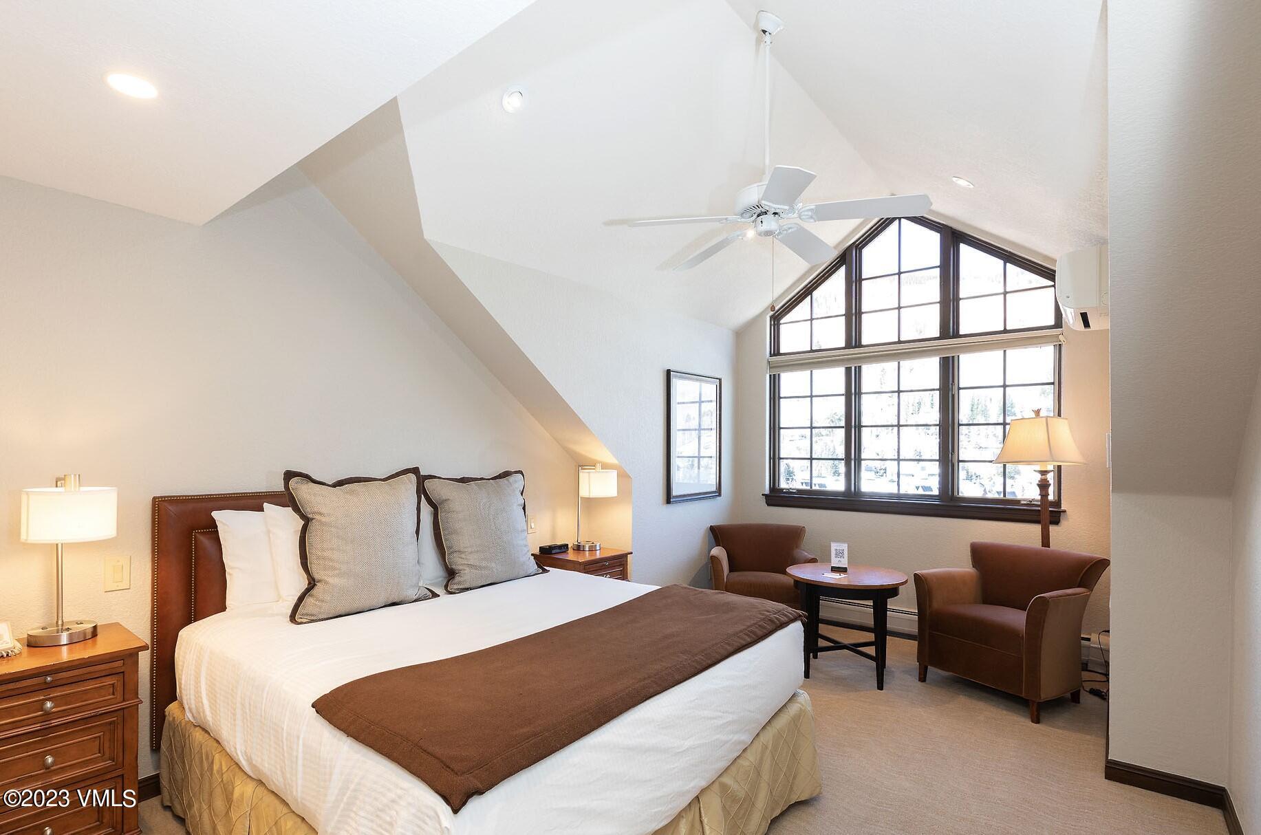 210 Offerson Road, Unit R408 WEEKS 33/34/35 Beaver Creek, CO 81620 - Photo 11 of 28 a bedroom with a bed and a couch