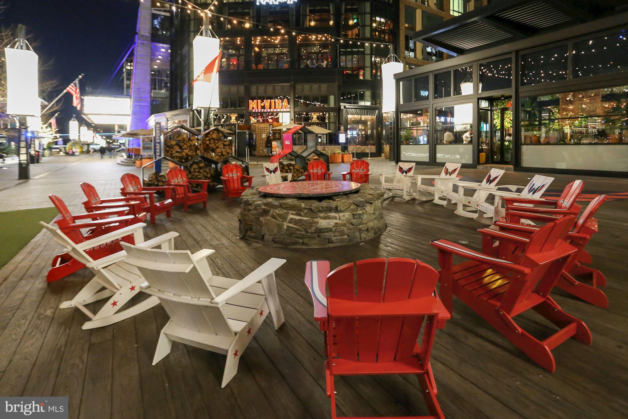 1425 4th Street Southwest, Unit A415 Washington, DC 20024 - Photo 51 of 53 Fire Pit on the Wharf