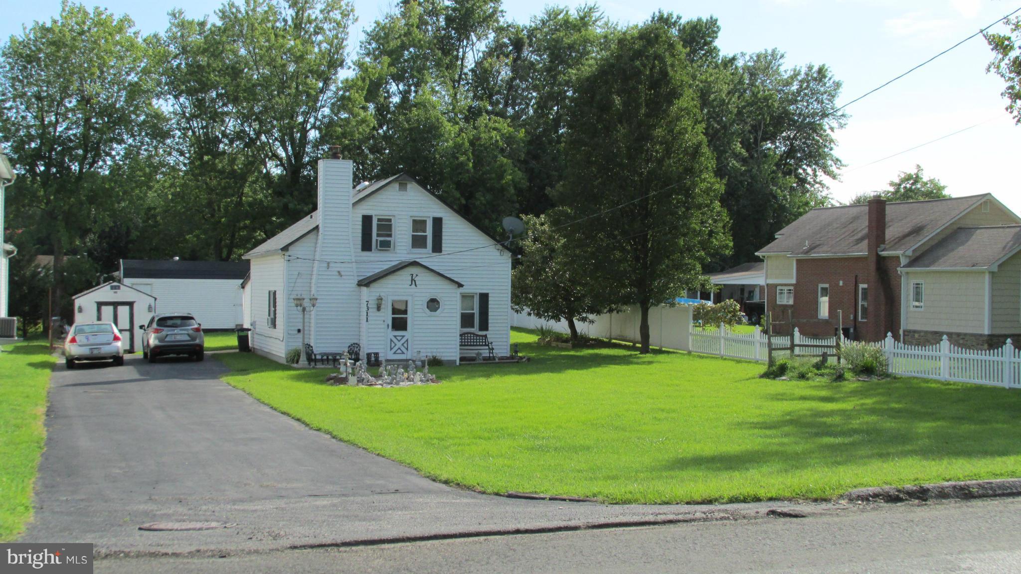 7311 Chesapeake Road Baltimore, MD 21220 - Photo 2 of 14 FRONT 1 (STREET SIDE) LEVEL LOT