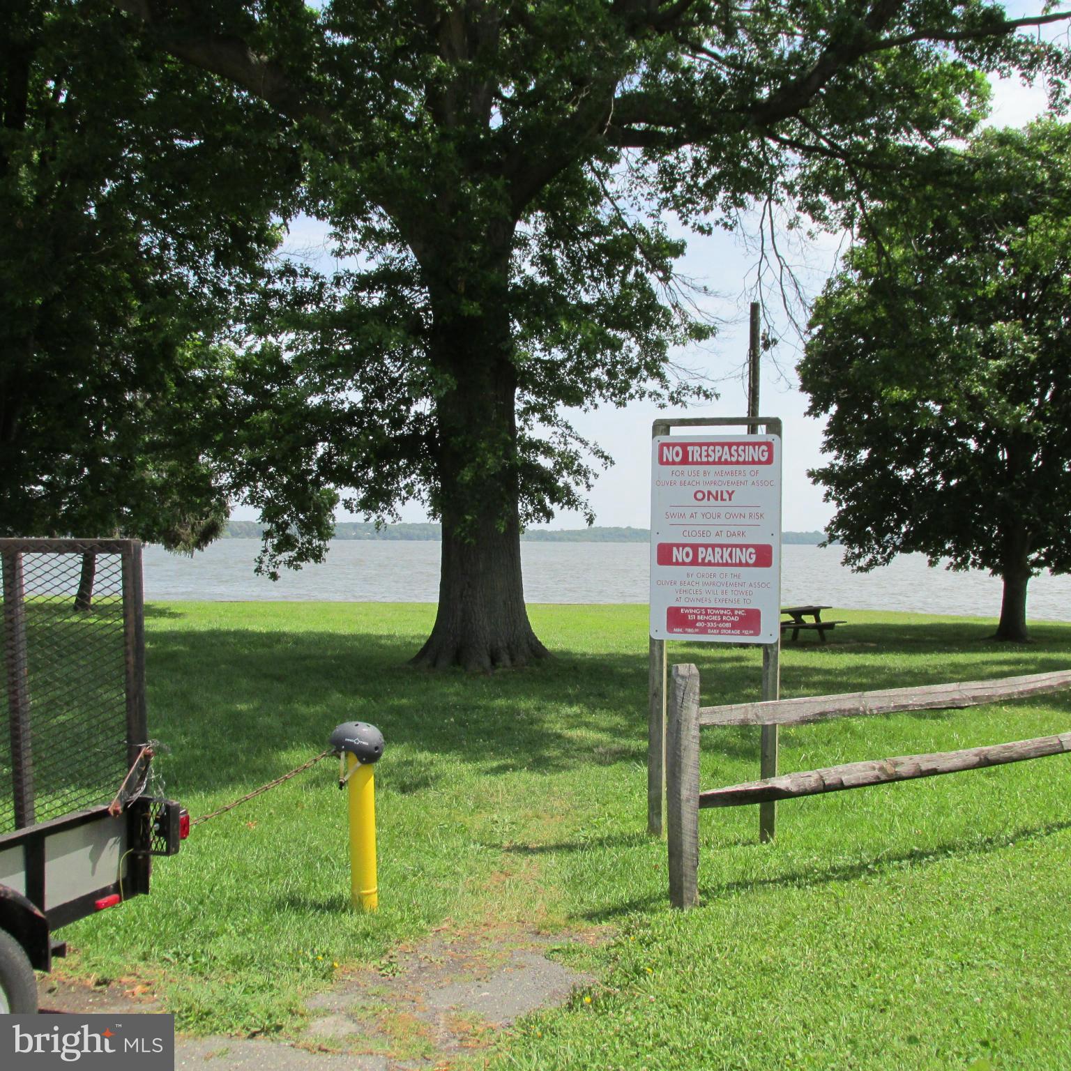 7311 Chesapeake Road Baltimore, MD 21220 - Photo 11 of 14 ENTRY TO OLIVER POINT