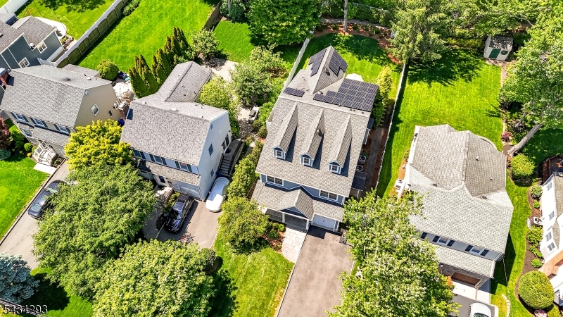 921 Harding Street Westfield, NJ 07090 - Photo 50 of 50 an aerial view of a house with garden space and street view