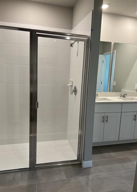 953 Rivers Crossing Street Clermont, FL 34714 - Photo 10 of 22 a bathroom with a shower and a sink
