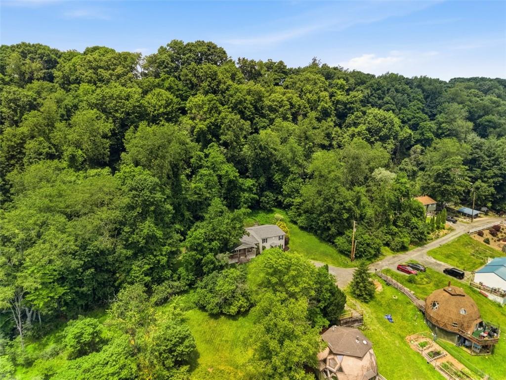 8517 Wittmer Road Pittsburgh, PA 15237 - Photo 44 of 46 an aerial view of a house with a yard