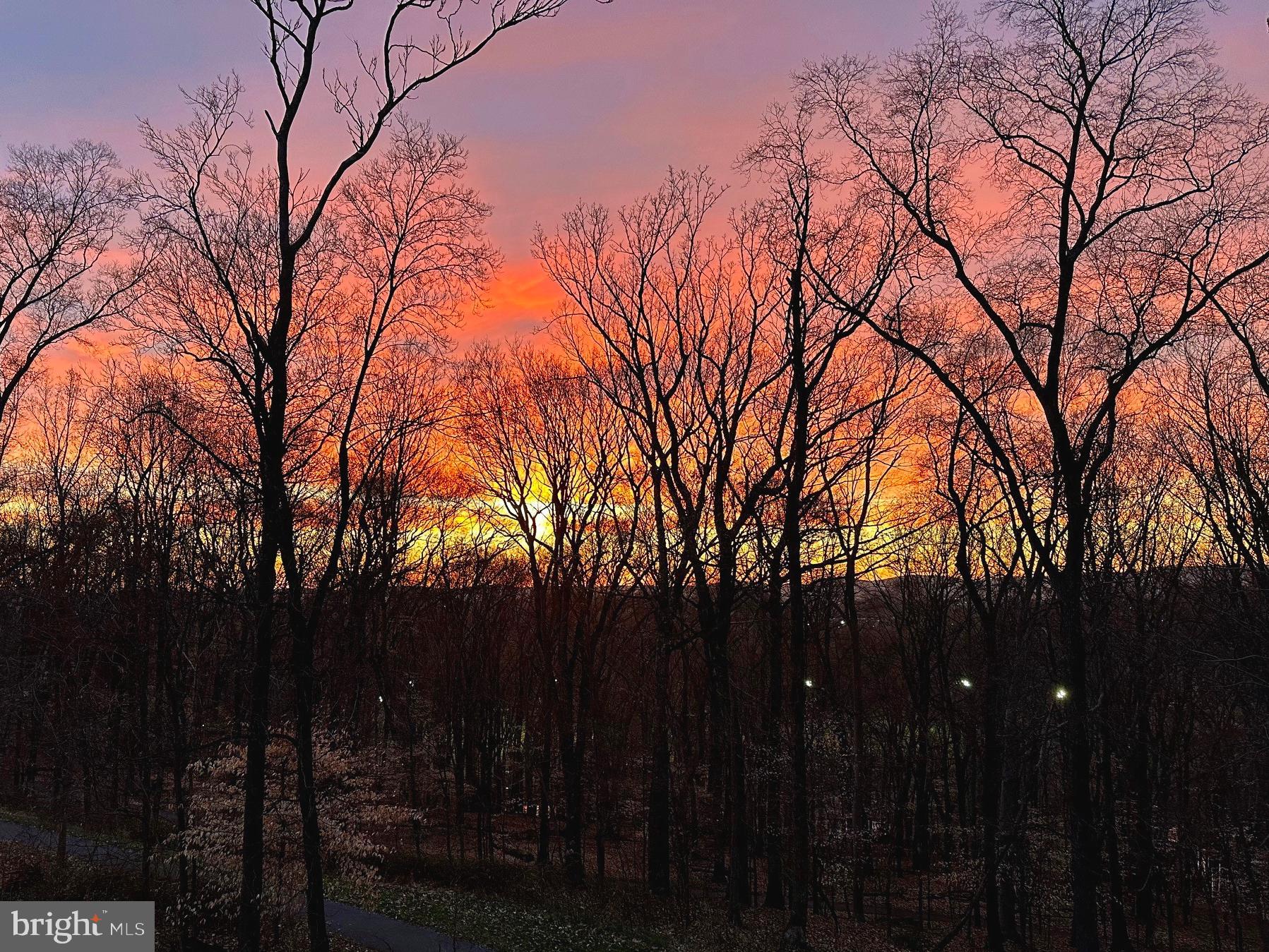 5652 Scott Ridge Place Frederick, MD 21704 - Photo 29 of 37 Sunset View From Deck - This Could Be Yours!