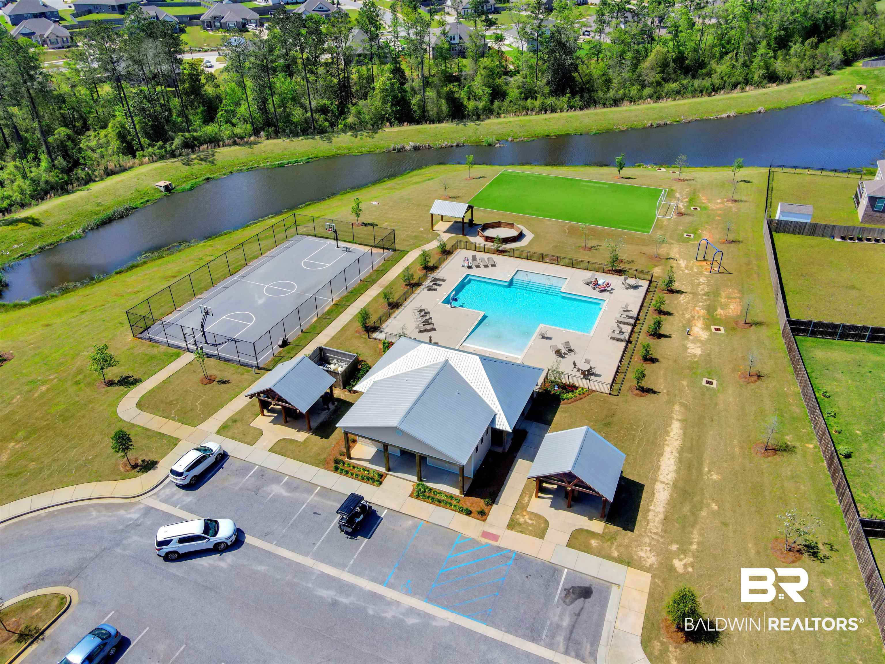 31671 Memphis Loop Daphne, AL 36527 - Photo 41 of 51 Drone / aerial view with a water view
