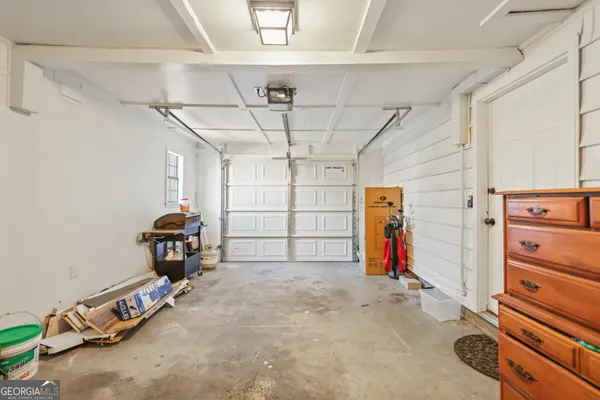 a view of storage and utility room