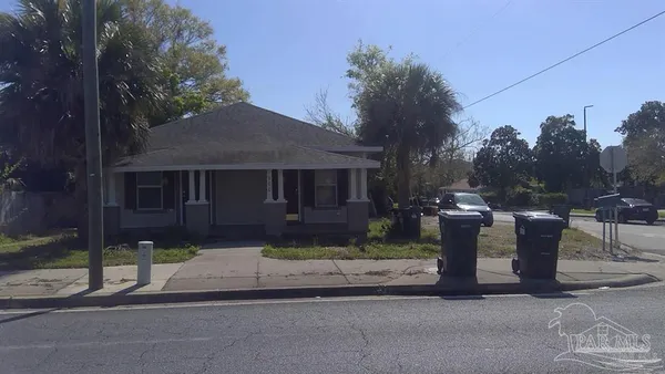 a view of a house with a patio