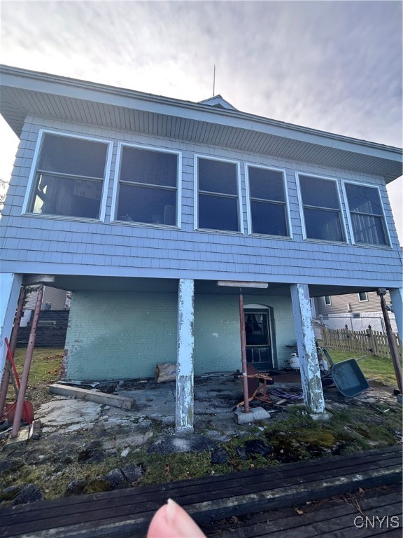 6599 Lakeshore Road Cicero, NY 13039 - Photo 21 of 29 WATERFRONT SIDE OF HOME