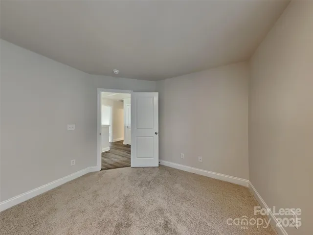 a view of empty room