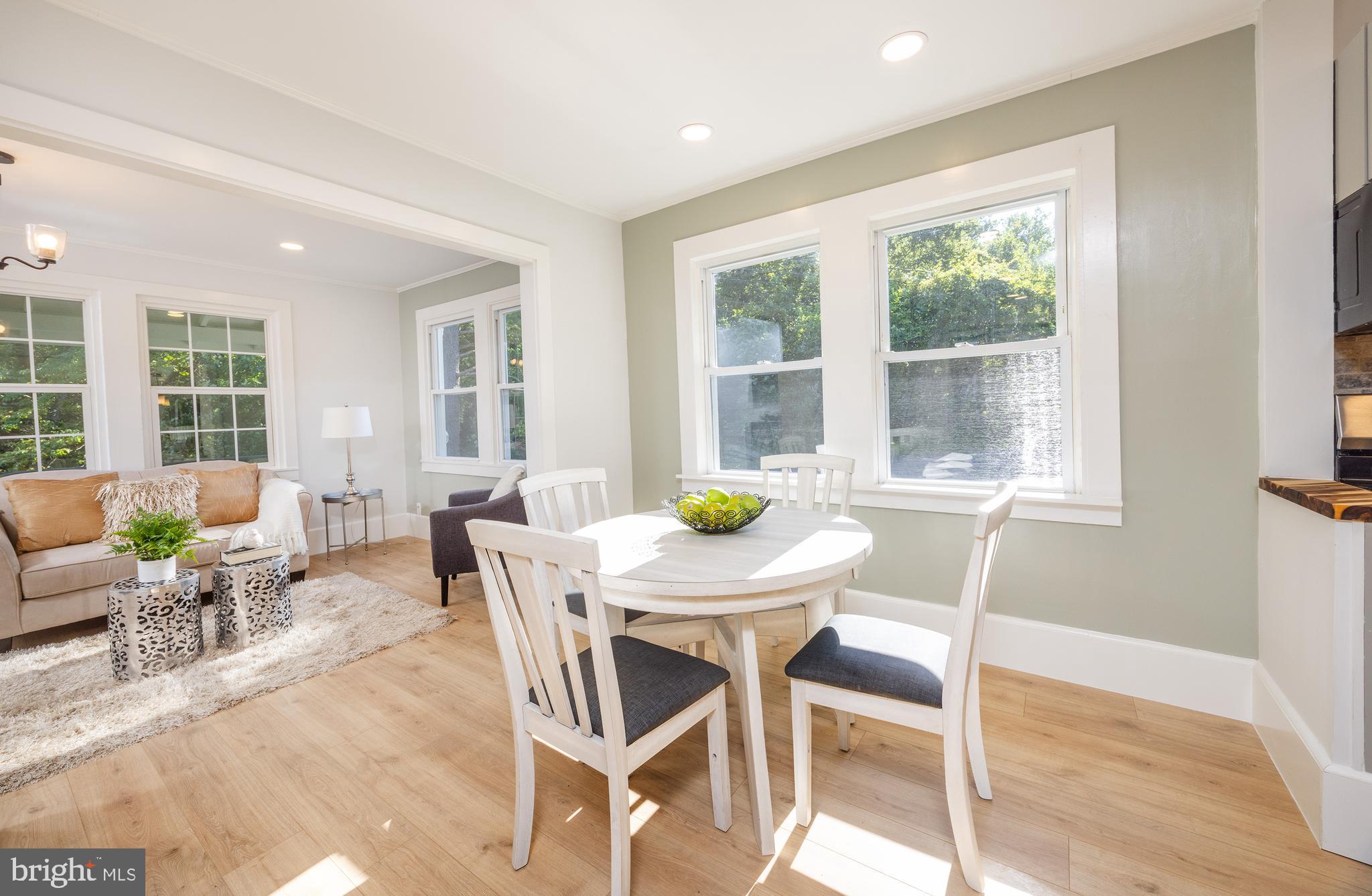 107 Rock Ridge Road Ottsville, PA 18942 - Photo 10 of 24 a view of a dining room with furniture and wooden floor