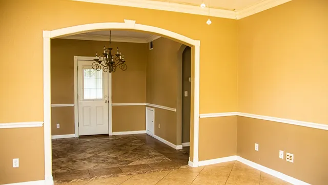 a view of an entryway