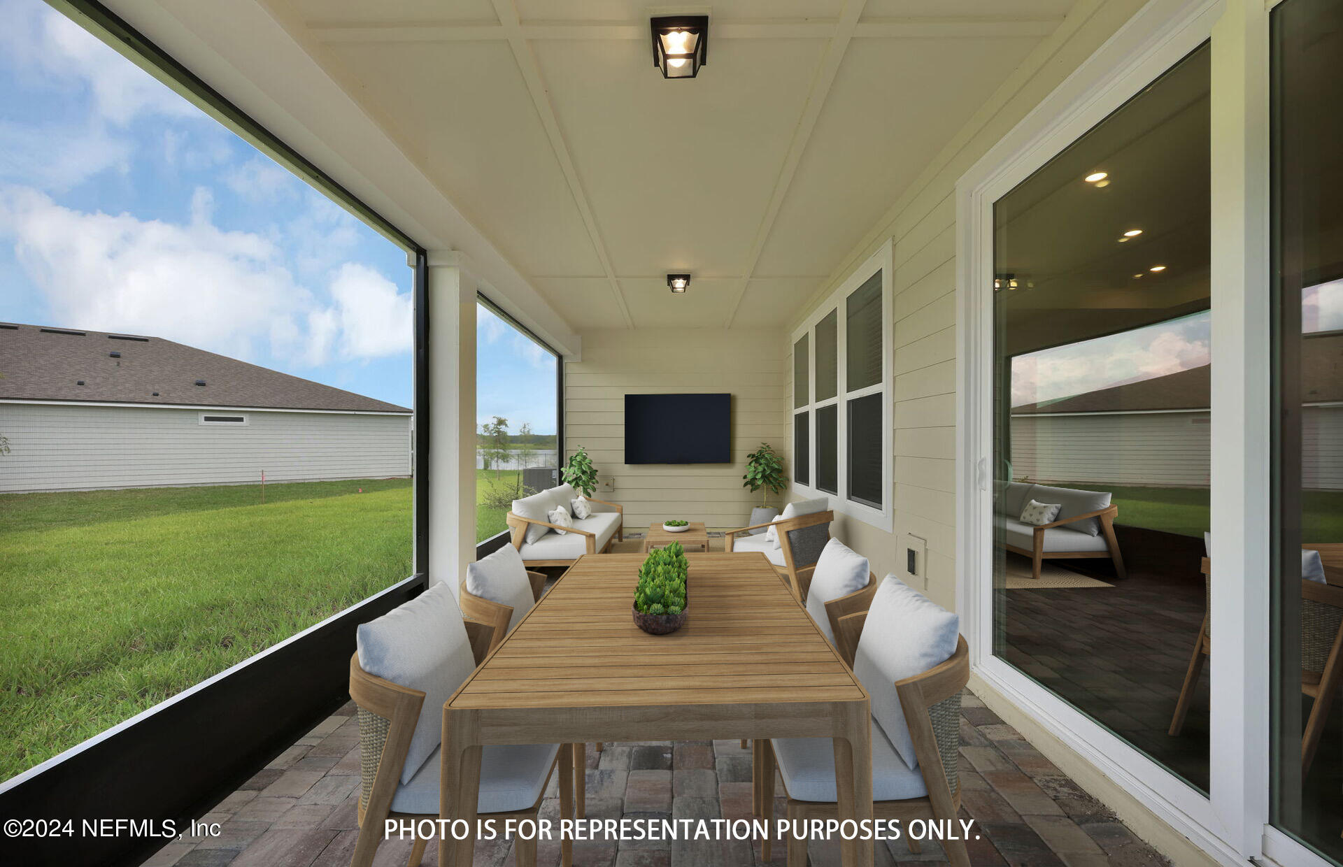 236 Hickory Pine Drive St. Augustine, FL 32092 - Photo 29 of 46 a view of a dining room with furniture