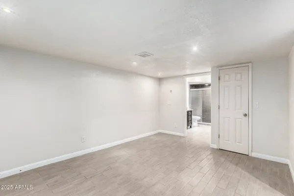 a view of empty room