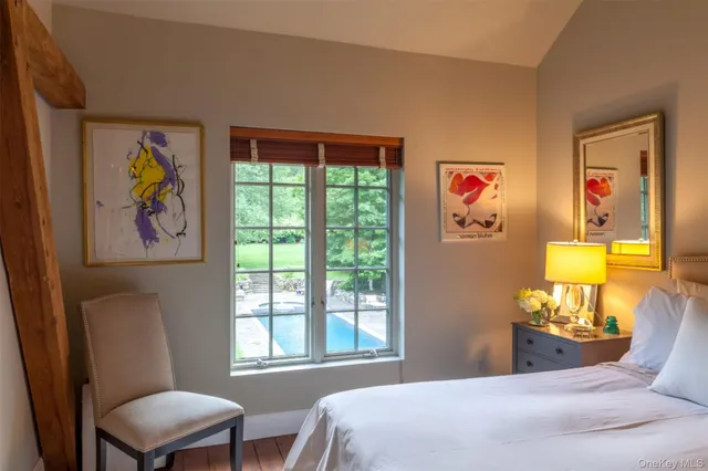 a view of swimming pool with a patio