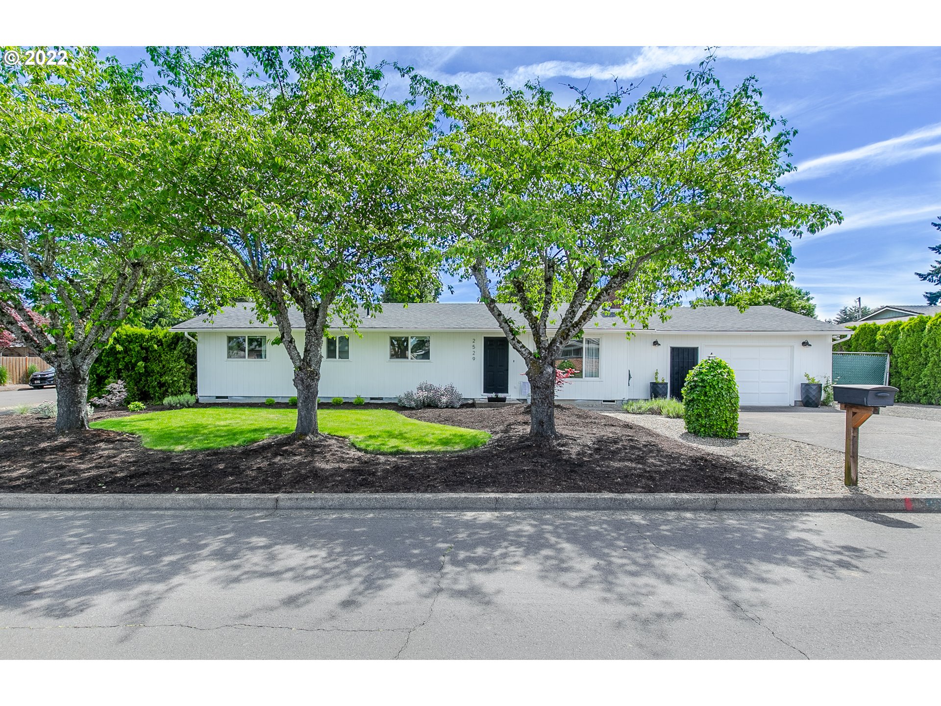 2529 27th Street Springfield, OR 97477 - Photo 1 of 20 a view of a house with a yard and plant