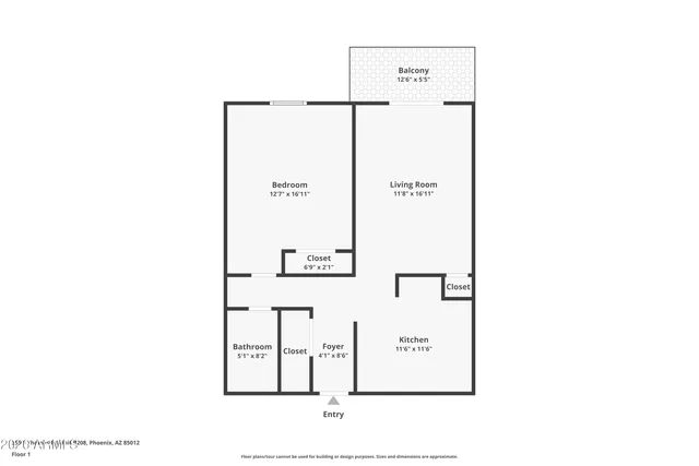 $170,000 | 355 East Thomas Road, Unit B208, Phoenix, AZ 85004