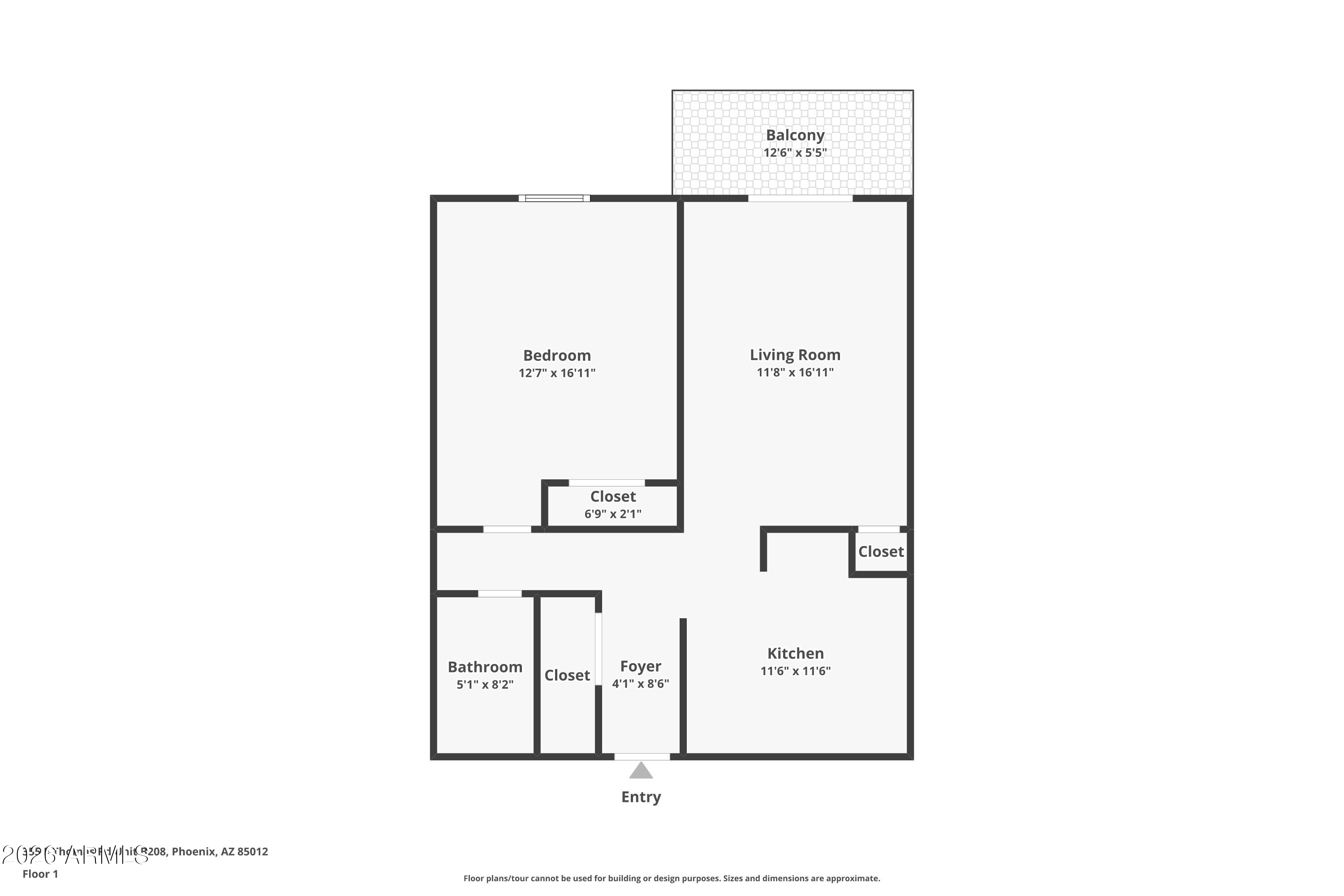 355 East Thomas Road, Unit B208 Phoenix, AZ 85004 - Photo 22 of 22