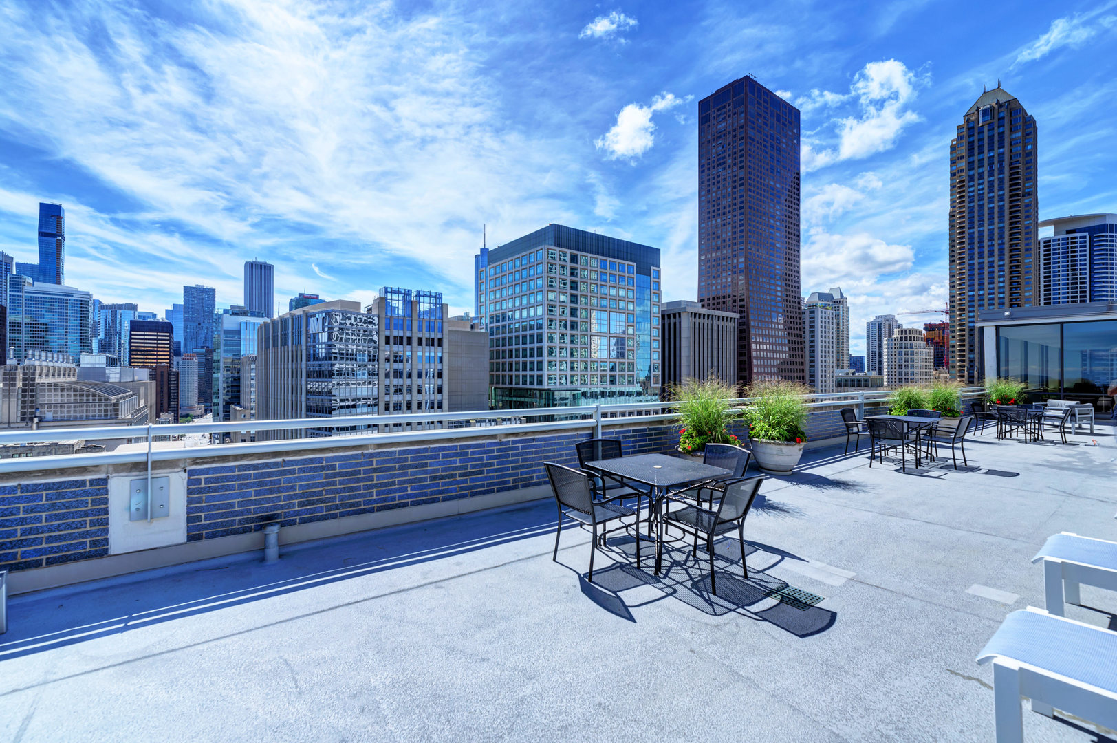 222 East Pearson Street, Unit 203 Chicago, IL 60611 - Photo 23 of 29 a view of a terrace with sitting area