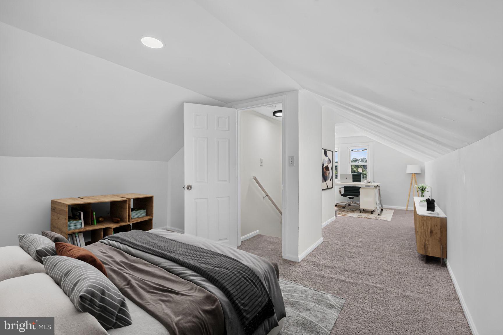 4208 Shell Street Capitol Heights, MD 20743 - Photo 21 of 43 Upper Level Bedroom & Loft w/2 Closets (VS)