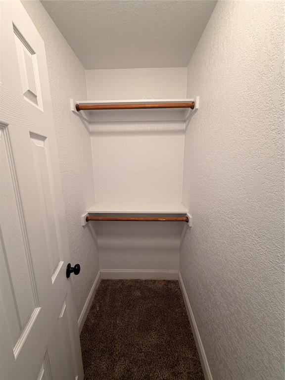 3714 Garden Lane Dallas, TX 75210 - Photo 5 of 7 Walk in closet featuring dark colored carpet