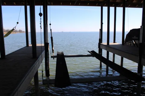 a view of a balcony