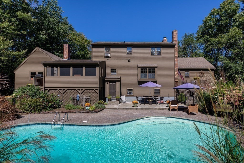 4 Chestnut Street Hopkinton, MA 01748 - Photo 2 of 40 a view of a house with sitting area and furniture
