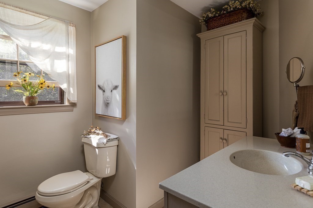 4 Chestnut Street Hopkinton, MA 01748 - Photo 22 of 40 a bathroom with a sink toilet and shower