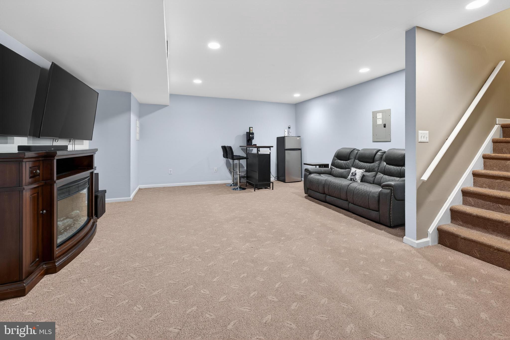 137 Pendragon Way Mantua, NJ 08051 - Photo 21 of 25 a living room with furniture and a flat screen tv
