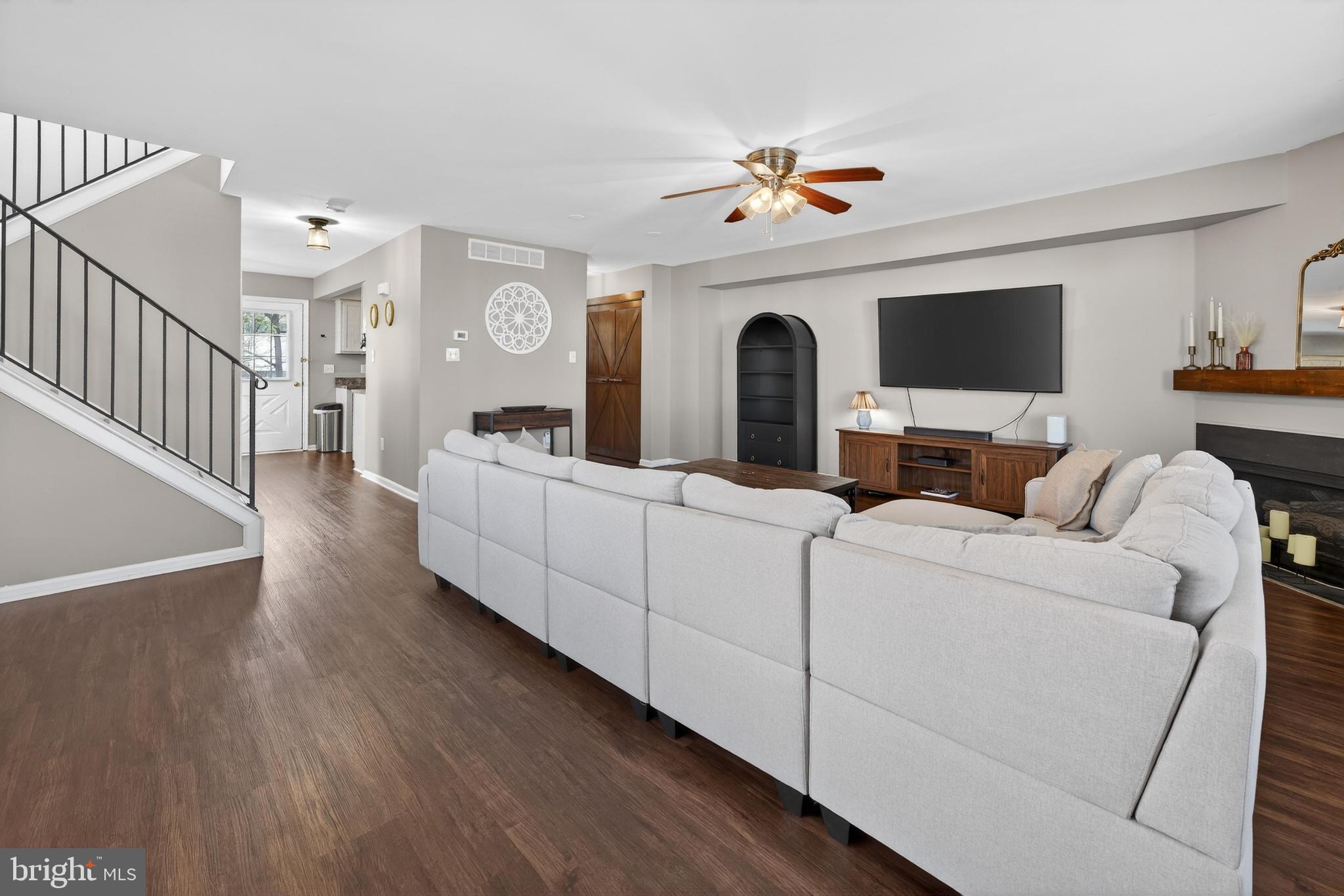 137 Pendragon Way Mantua, NJ 08051 - Photo 5 of 25 a living room with furniture and a flat screen tv