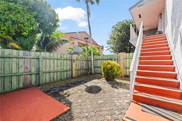 a view of outdoor space and deck