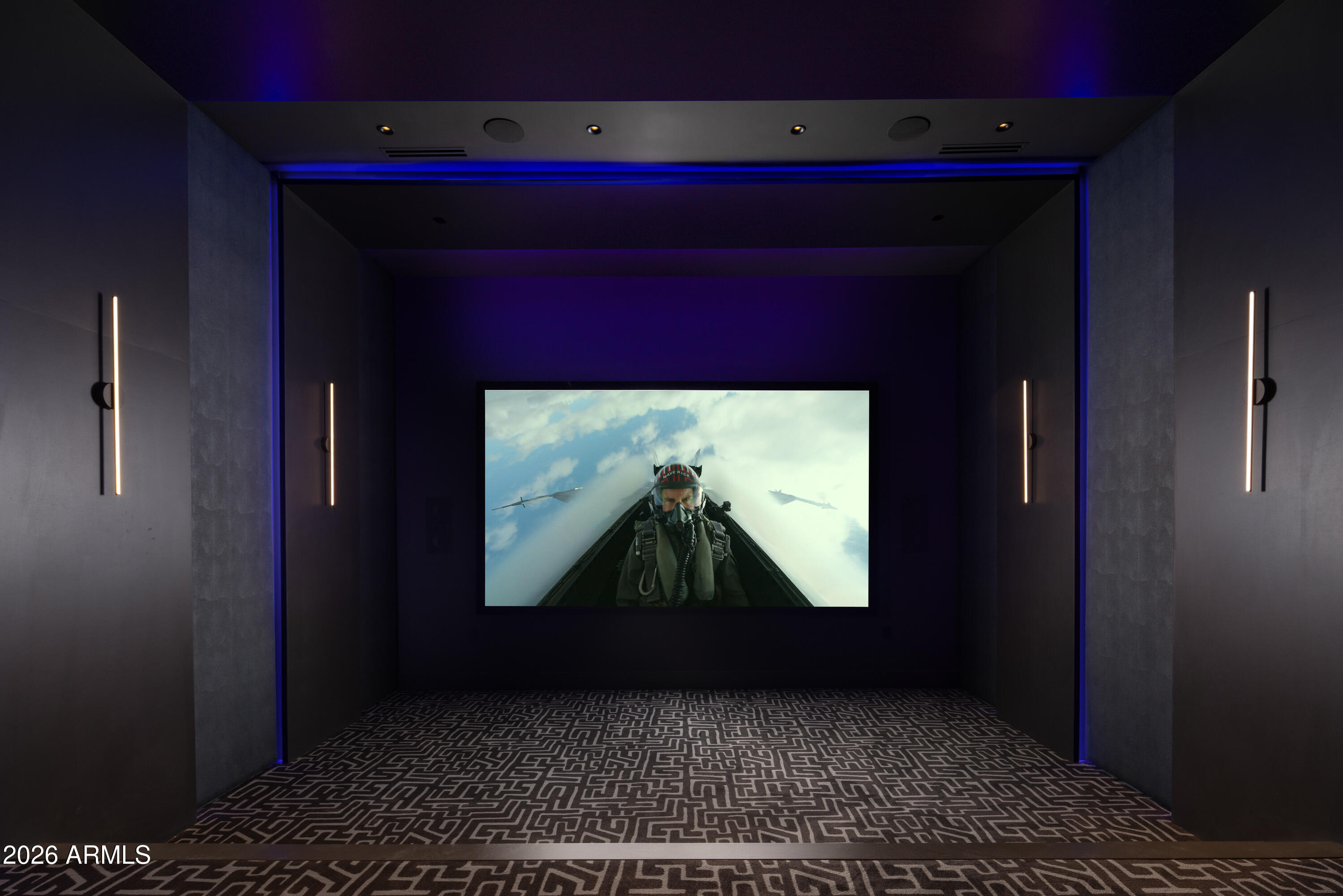 6610 North Mountain View Road Paradise Valley, AZ 85253 - Photo 26 of 27 Theater Room