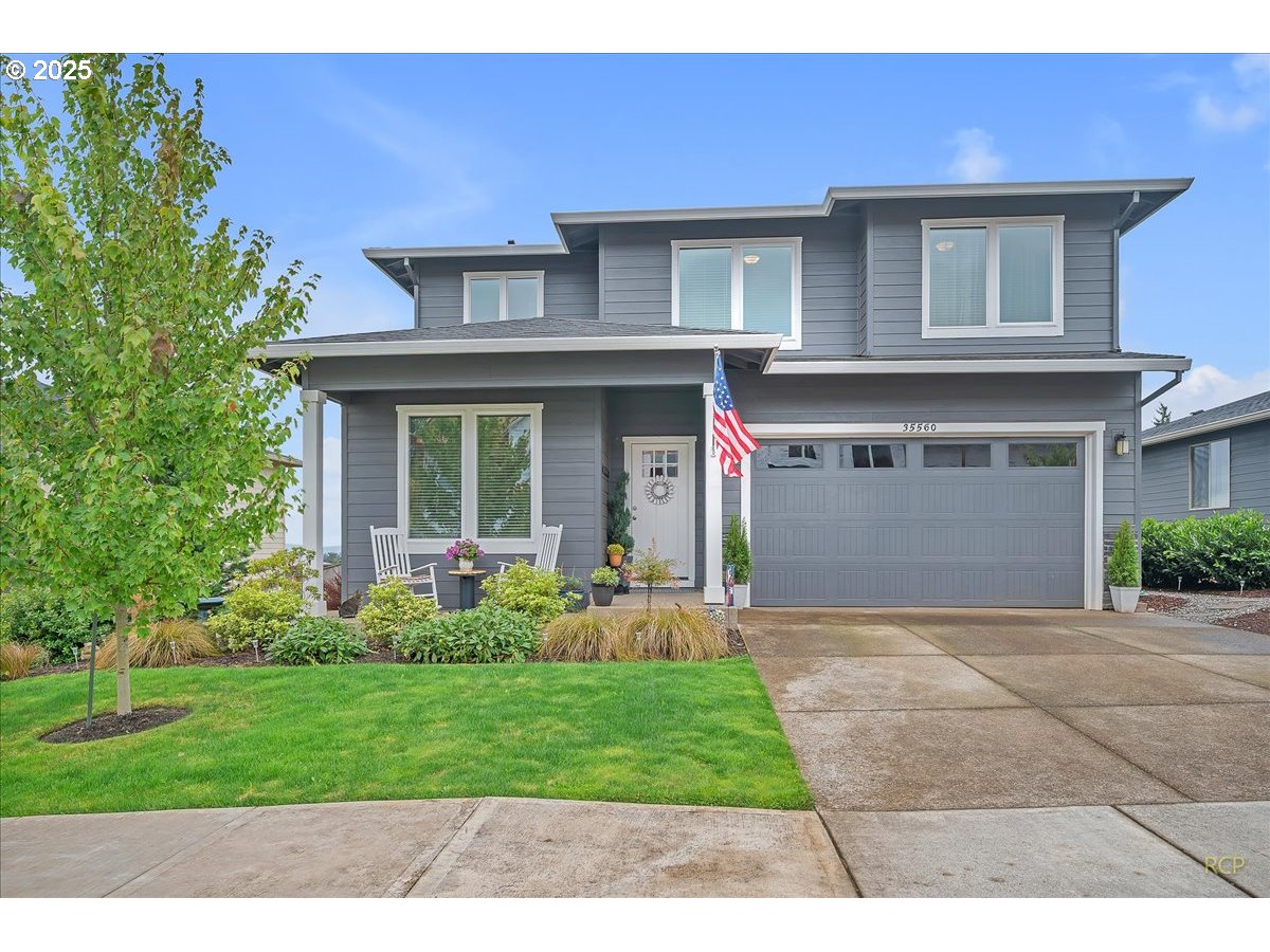 35560 Valley View Drive St. Helens, OR 97051 - Photo 1 of 47 a front view of a house with garden