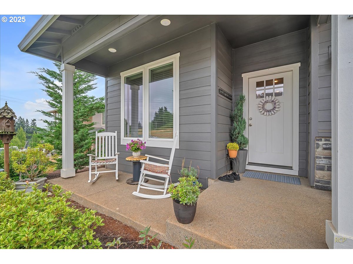 35560 Valley View Drive St. Helens, OR 97051 - Photo 14 of 47 a view of outdoor space deck and floor to ceiling window