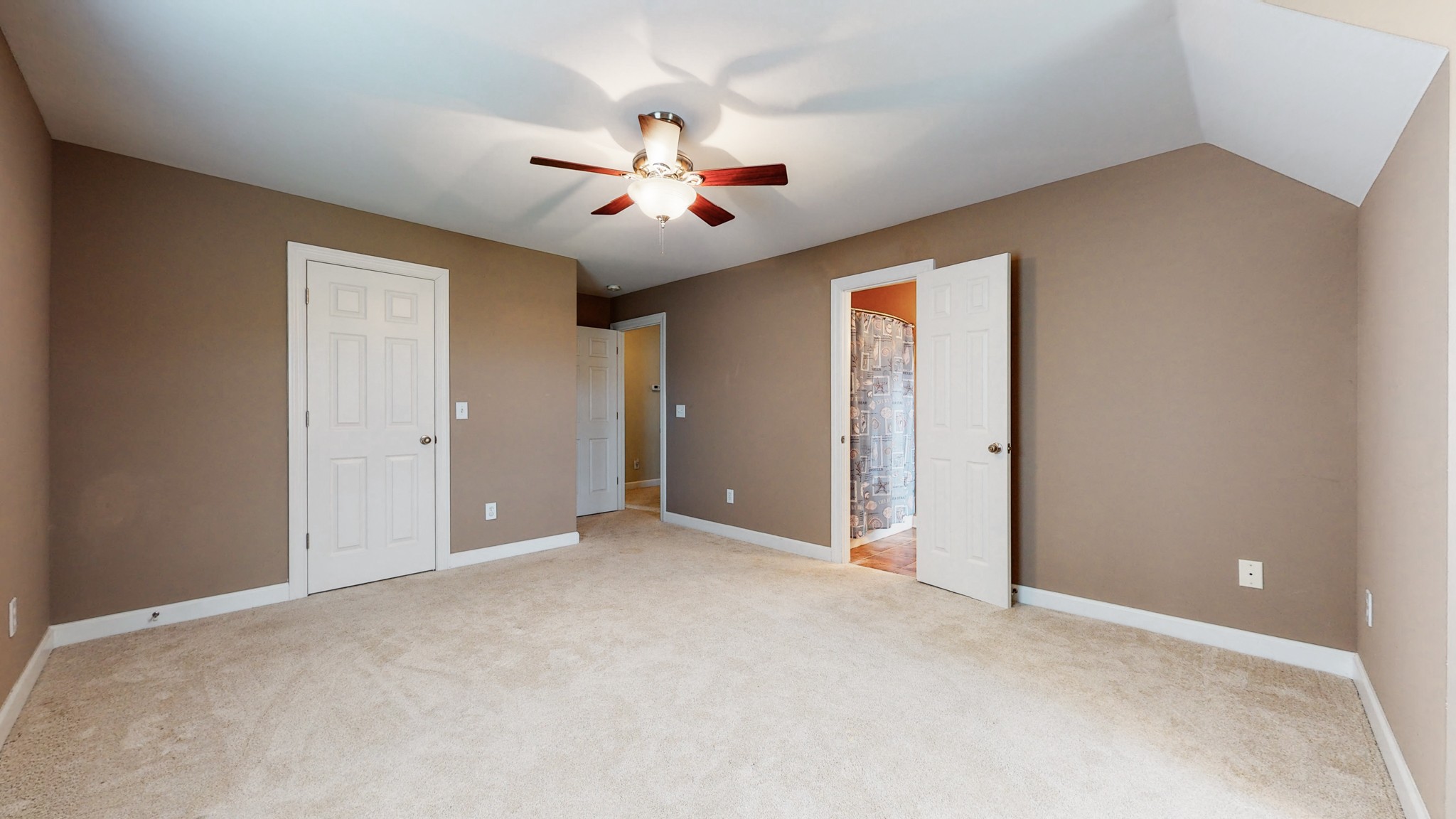 1805 North Lovvorn Road Christiana, TN 37037 - Photo 31 of 54 an empty room with chandelier fan and windows