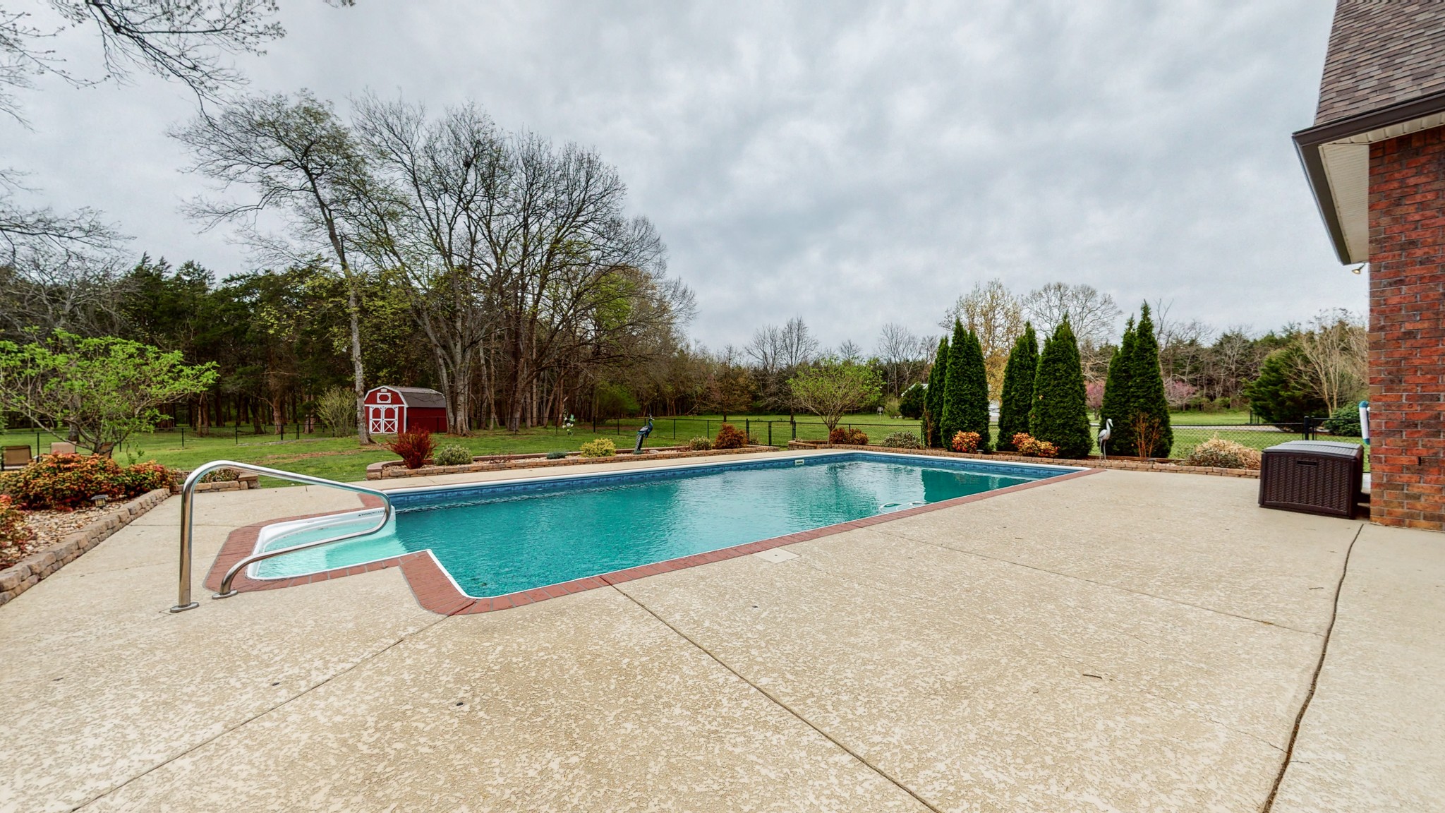 1805 North Lovvorn Road Christiana, TN 37037 - Photo 47 of 54 a view of swimming pool with a patio and a yard
