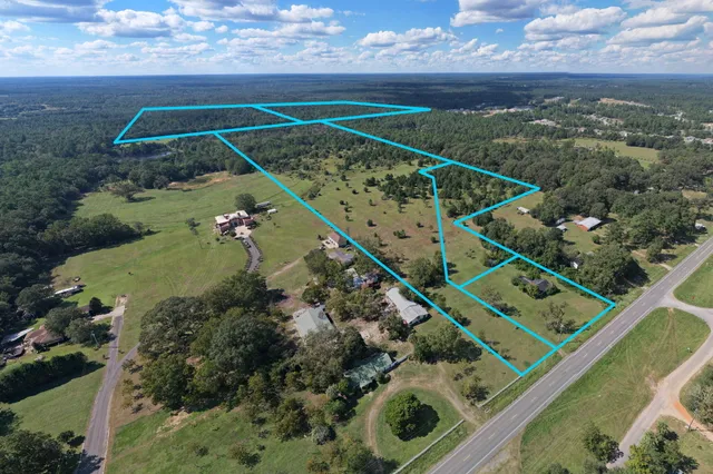 a view of a green field