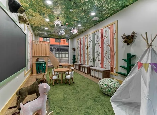 a view of a chairs and table in the patio