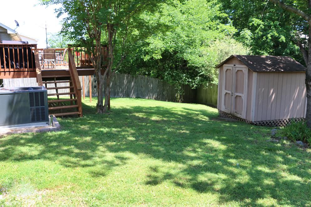 3505 Country Way Road Antioch, TN 37013 - Photo 16 of 17 Huge fenced in back yard with a storage shed.